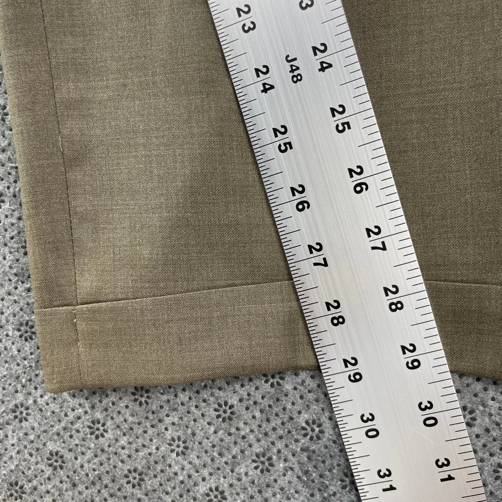 Vintage Brooks Brothers Mens 38x30 Pleated Wool Pants Olive Taupe Cuffed Canada